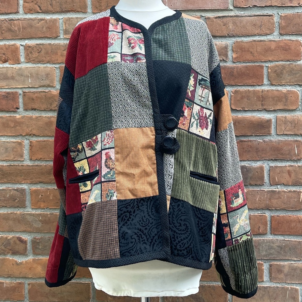 Max & Mabel Patchwork Jacket
